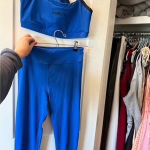 Barry's Bootcamp Blue Activewear Set